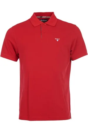 Barbour Uomo, Top, Rosso, L, new