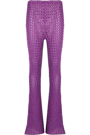 Moschino Donna, Pantaloni, Viola, XS, new