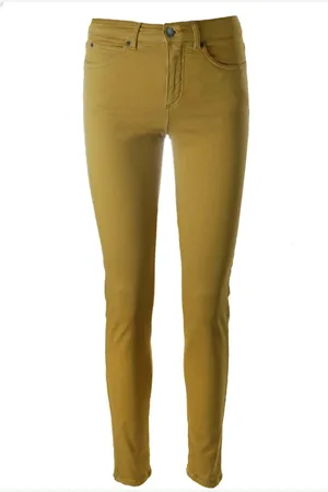 C.ro Donna, Pantaloni, Giallo, L, new