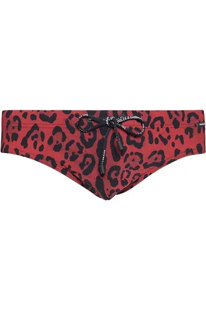 Dolce & Gabbana Uomo, Costumi da bagno, Rosso, L, new