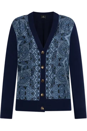 Etro Donna, Maglie, Blu, S, new