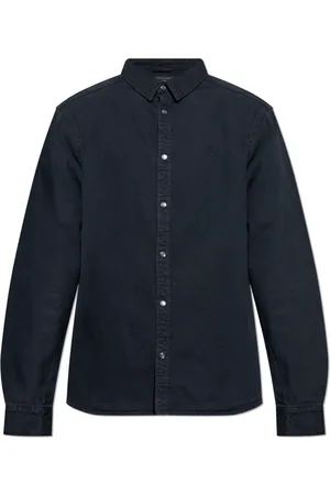 AllSaints Uomo, Magliette, Blu, M, new