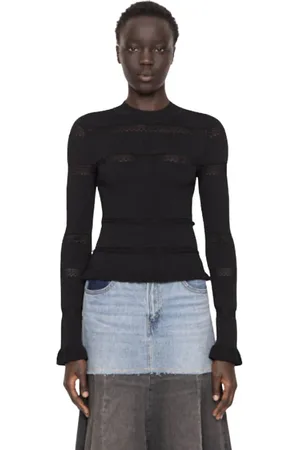 SEA Donna, Top, Nero, S, new