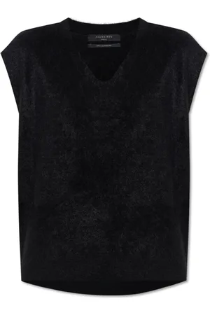 AllSaints Donna, Maglie, Nero, XS, new