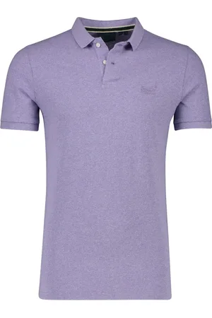 Superdry Uomo, Top, Viola, M, new