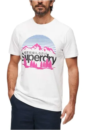 Superdry Uomo, Top, Bianco, XL, new
