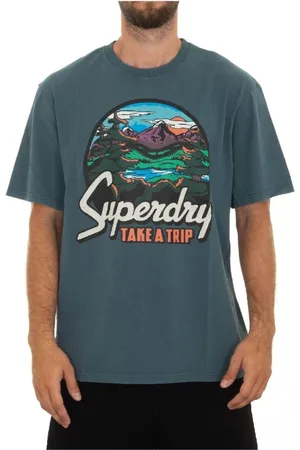 Superdry Uomo, Top, Blu, S, new
