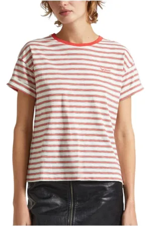 Pepe Jeans Donna, Top, Rosso, M, new