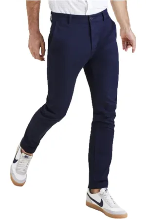 Dockers Uomo, Pantaloni, Blu, W36 L32, new