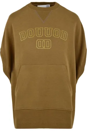 Douuod Woman Donna, Felpe, Marrone, S, new