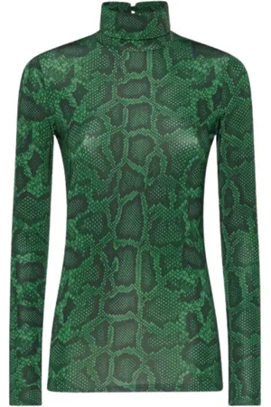 SIMONA CORSELLINI Donna, Top, Verde, S, new