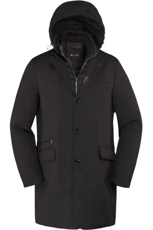 MOORER Uomo, Cappotti, Nero, 2Xl, new
