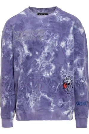 KIDSUPER STUDIOS Uomo, Felpe, Viola, S, new