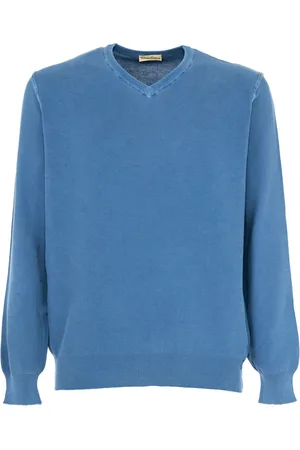 CASHMERE COMPANY Uomo, Maglie, Blu, L, new
