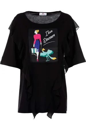 Braccialini Donna, Top, Nero, S, new