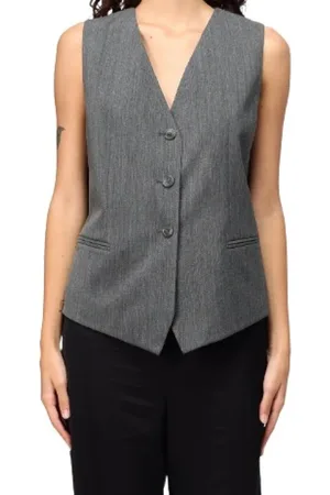 Twin-Set Donna, Giacche, Grigio, M, new