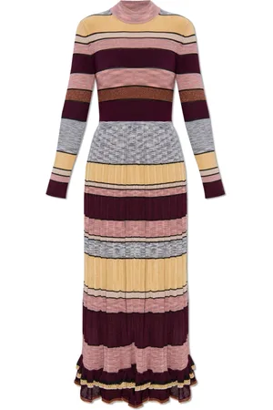 ULLA JOHNSON Donna, Abiti, Multicolore, M, new