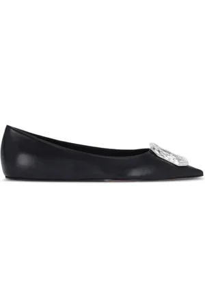Amina Muaddi Donna, Scarpe, Nero, 36 1/2 EU, new