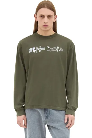 Brain Dead Uomo, Felpe, Verde, M, new