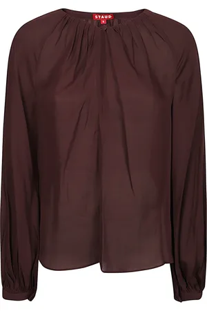 Staud Donna, Camicette , Marrone, M, new