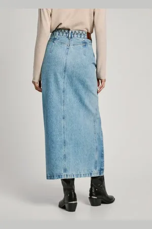 Pepe Jeans Donna, Gonne, Blu, M, new