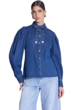 Berenice Donna, Camicette , Blu, M, new