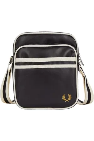 Fred Perry Uomo, Borse, Nero, Taglia unica, new
