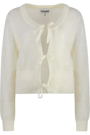 Ganni Donna, Maglie, Bianco, M, new