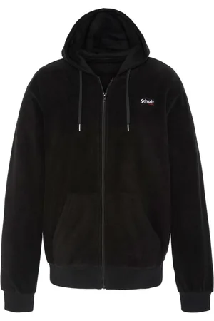 Schott NYC Uomo, Felpe, Nero, M, new
