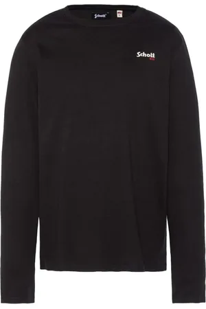 Schott NYC Uomo, Top, Nero, S, new