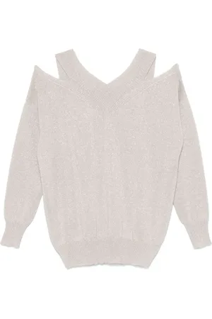 D.EXTERIOR Donna, Maglie, Grigio, S, new