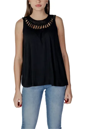 B YOUNG Donna, Top, Nero, M, new