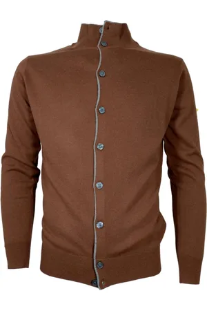 CASHMERE COMPANY Uomo, Maglie, Marrone, XL, new