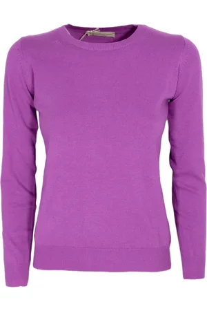 CASHMERE COMPANY Donna, Maglie, Viola, L, new