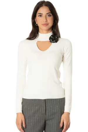 SIMONA CORSELLINI Donna, Top, Bianco, S, new