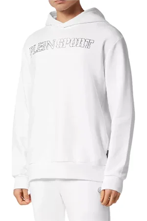 Philipp Plein Uomo, Felpe, Bianco, M, new