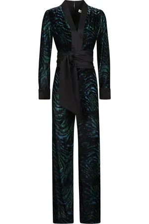 Diane von Furstenberg Donna, Jumpsuits, Verde, S, new