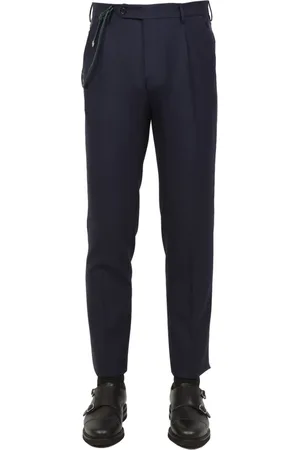 Berwich Uomo, Pantaloni, Blu, 2Xl, new