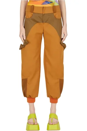 Paula Canovas Del Vas Donna, Pantaloni, Arancione, S, new