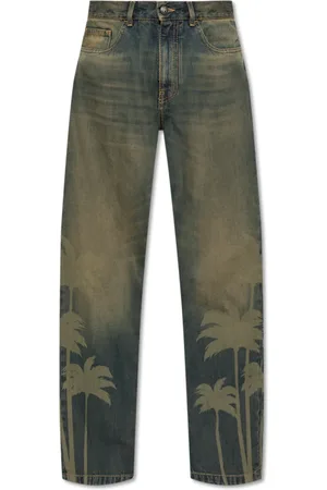 Palm Angels Uomo, Jeans, Blu, W30, new