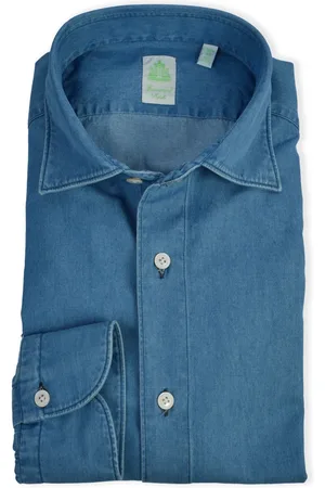 Finamore Uomo, Magliette, Blu, 3Xl, new
