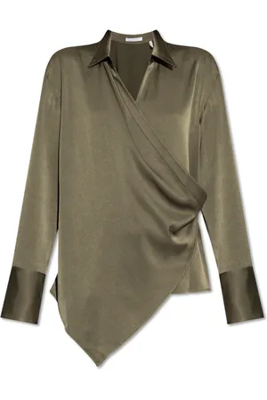 Helmut Lang Donna, Camicette , Verde, M, new
