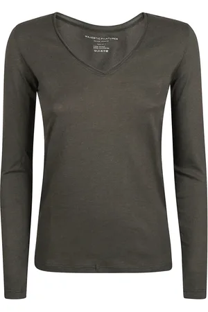 Majestic Donna, Top, Verde, M, new