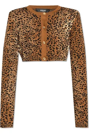 VERSACE Donna, Maglie, Marrone, S, new