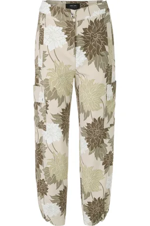 Marc Cain Donna, Pantaloni, Multicolore, L, new