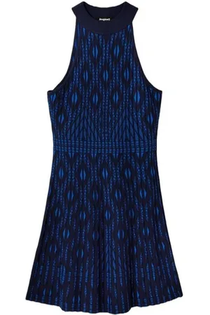 Desigual Donna, Abiti, Blu, L, new