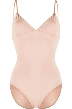 Baserange Donna, Costumi da bagno, Marrone, S, new