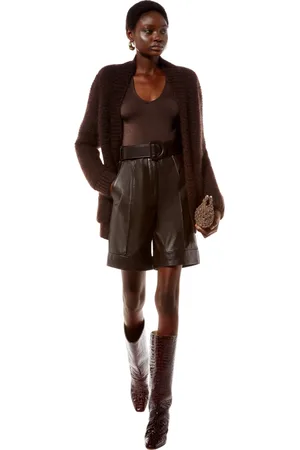 MVP Wardrobe Donna, Pantaloncini, Marrone, L, new