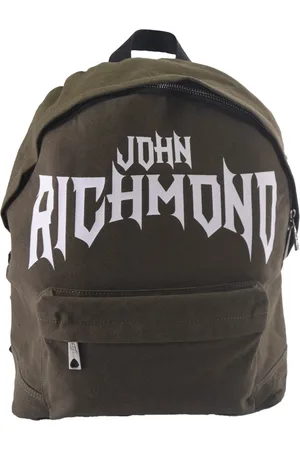 John Richmond Unisex, Borse, Verde, Taglia unica, new