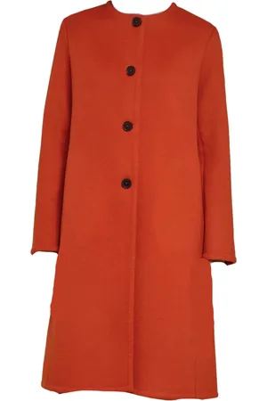 LIVIANA CONTI Donna, Cappotti, Arancione, M, new